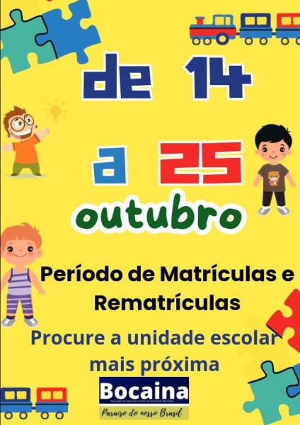 Matrículas Abertas